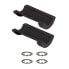 Фото #1 товара Park Tool 466 Rubber Clamp Cover: Pair: Fits Pre-1990 Repair Stands