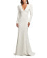 ფოტო #4 პროდუქტის Women's Irelina Puff Sleeve Embroidered Gown