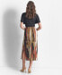 Women's Pull-On Printed Plissée Skirt