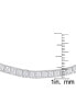 ფოტო #2 პროდუქტის Women's Fine Silver Plated Square Cubic Zirconia Bracelet