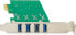 Фото #3 товара Kontroler Digitus PCIe 2.0 x1 - 4x USB 3.0 (DS-30226)