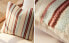 Striped cushion cover