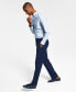 Фото #3 товара Men's Modern-Fit Wool TH-Flex Stretch Suit Separate Pants