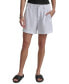 ფოტო #1 პროდუქტის Women's Crinkled Darted-Waist Shorts
