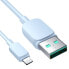 Фото #2 товара Kabel przewód do iPhone USB-A - Lightning 2.4A 1.2m niebieski