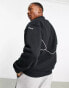 Фото #2 товара adidas Originals adicolor Next half zip sweatshirt in black