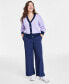 ფოტო #1 პროდუქტის Women's V-Neck Contrast-Edge Long-Sleeve Cardigan, Created for Macy's