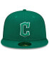 ფოტო #3 პროდუქტის Men's Green Cleveland Guardians 2022 St. Patrick's Day On-Field 59Fifty Fitted Hat