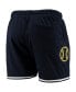 Фото #4 товара Men's Navy Milwaukee Brewers Logo Mesh Shorts