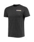 ფოტო #3 პროდუქტის Men's Black Los Angeles Rams Vamos Tri-Blend T-shirt