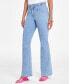Фото #2 товара Women's High-Rise Flared Jeans, Created for Macy's