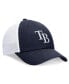 Фото #3 товара Men's Navy Tampa Bay Rays Evergreen Club Trucker Adjustable Hat