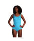 Фото #3 товара Women's Long Chlorine Resistant Soft Cup Tugless Sporty One Piece Swimsuit