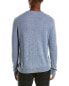 Фото #2 товара Magaschoni Tipped Cashmere Sweater Men's Grey S