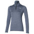 Фото #1 товара MIZUNO Impulse Core half zip long sleeve T-shirt