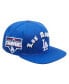 Фото #4 товара Men's Royal Los Angeles Dodgers 2020 World Series Old English Snapback Hat