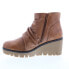 Фото #5 товара Diba True Nift Tee 75818 Womens Brown Leather Slip On Ankle & Booties Boots