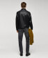 Фото #8 товара Men's Pockets Detail Polyurethane Jacket