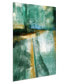 Ireland I Frameless Free Floating Tempered Art Glass Abstract Wall Art Wall Art by EAD Art Coop, 48" x 32" x 0.2"