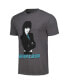 Фото #2 товара Men's and Women's Charcoal Joan Jett Bad Reputation T-shirt