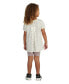 ფოტო #2 პროდუქტის Little Girls Short Sleeve Back Pleat Top and Bike Shorts, 2 Piece Set