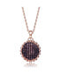 Фото #1 товара Sterling Silver Cubic Zirconia Round shaped Pendant