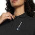 Puma Bmw Mms Short Sleeve Polo Shirt Womens Black Casual 62418201