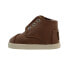 Фото #3 товара TOMS Paseo Mid Slip On Toddler Boys Brown Sneakers Casual Shoes 10010113