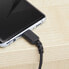 Фото #9 товара Кабель зарядный USB A - USB C 2m Startech.com. Устойчивый к обрывам. Быстрая зарядка и синхронизация. Данные USB 2.0. Плетеная оплетка TPE и арамидное волокно. Черный. Samsung S10, iPad Pro, Pixel. 485 Мбит/с.