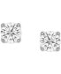 ფოტო #3 პროდუქტის Certified Diamond Stud Earrings (1 ct. t.w.) in 14k White Gold featuring diamonds with the De Beers Code of Origin, Created for Macy's