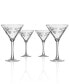 Фото #1 товара Icy Pine Martini 10Oz - Set Of 4 Glasses