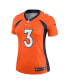 Women's Russell Wilson Orange Denver Broncos Alternate Legend Jersey
