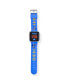 ფოტო #3 პროდუქტის Children's Sonic the Hedgehog Light Emitting Diode Blue Silicone Strap Watch 32mm