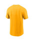 Men's Gold Green Bay Packers Muscle T-shirt