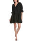 Фото #1 товара Velvet By Graham & Spencer Bria Linen Mini Dress Women's Black S