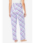 Фото #1 товара Пижама Dreams & Co. plus Size Knit Sleep Pant