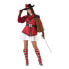 Costume for Adults 113787 Red (3 pcs) Female Musketeer