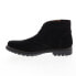 Фото #9 товара Florsheim Field Chukka 11927-008-M Mens Black Suede Lace Up Chukkas Boots