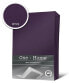 Фото #3 товара Простыня One-Home Jersey фиолетового цвета 120x200 см