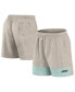 ფოტო #1 პროდუქტის Men's Gray Formula 1 Liquify Badge Woven Shorts