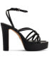 Фото #6 товара Women's Delicia Strappy Knotted Platform Sandals