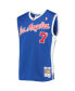 ფოტო #3 პროდუქტის Men's Lamar Odom Royal LA Clippers 2002-03 Hardwood Classics Swingman Jersey