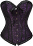 Фото #2 товара Grebrafan Women's Corset, Sexy Brocade Corset, Classic