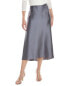 Фото #1 товара Vince Satin Slip Skirt Women's Grey 8