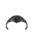 ფოტო #2 პროდუქტის Men's Lineman Three Hand Quartz Black Stainless Steel 45MM