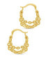 Фото #4 товара Серьги Sterling Forever Triple Chain Tenly Hoops