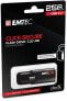 EMTEC B120 Click Secure - 256 GB - USB Type-A - 3.2 Gen 2 (3.1 Gen 2) - Slide - Black