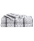 Фото #1 товара Dots And Stripes 4 Piece Microfiber Sheet Set, Full