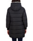 ფოტო #4 პროდუქტის Women's Long Faux Fur Lined Puffer Jacket with Hood