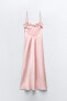 Фото #3 товара Платье в бельевом стиле из сатина ZARA